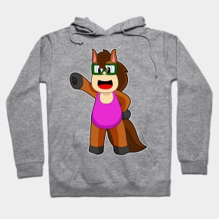 Horse Swimming Swimsuit Hoodie